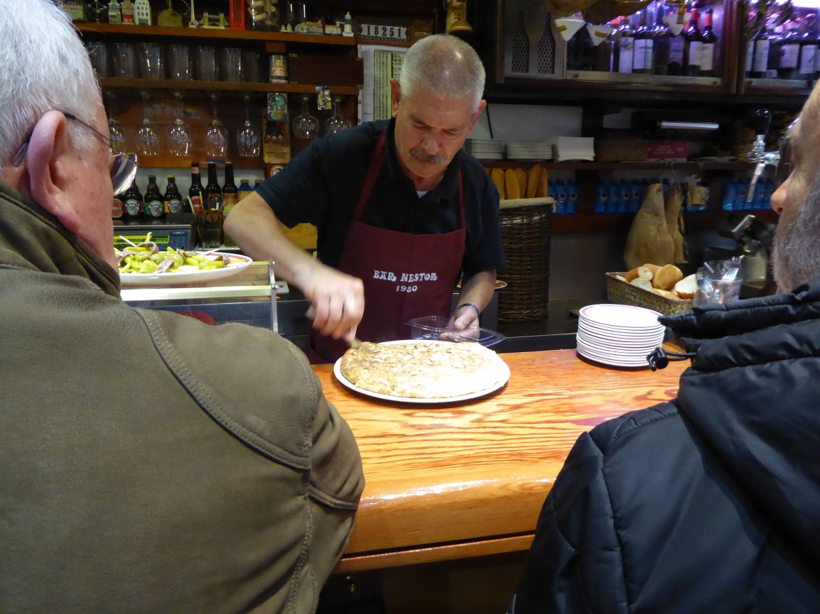 Tortilla at Bar Nestor